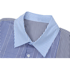 Hemden mit unregelmäßigen Patchstreifen