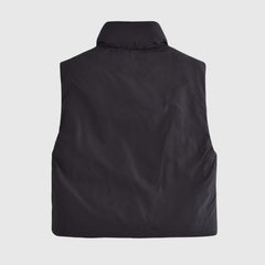 Chaqueta chaleco casual de color sólido