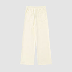 Pantalones anchos con estampado de cachorro