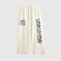 Einfarbiges, lässiges Print-Set