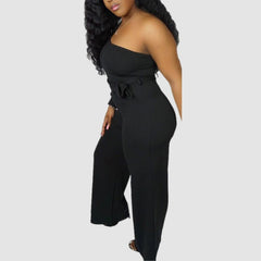 Monos con abertura y lazo en un solo hombro