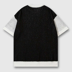 Camiseta de rayas negras