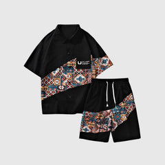 Hemdset im Ethno-Stil