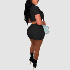 Einfarbiges, lässiges Cargo-Set