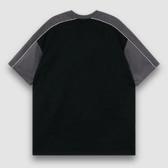Camiseta estilo carrera en contraste