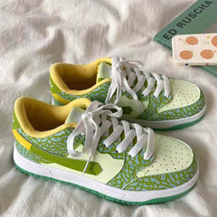 Zapatillas verde neón