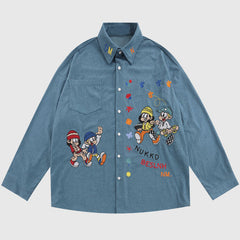 Cartoon-Figuren-Shirts