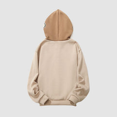 Hoodies mit Cartoon-Muster und Fleecefutter