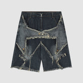 Shorts mit besticktem Stern-Patch