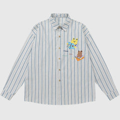 Lustige Bärenstreifen-Shirts