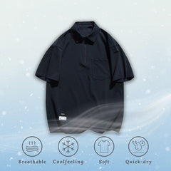 Polo cargo de seda de hielo