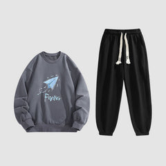 Conjuntos de sudaderas casuales de dibujos animados