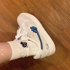 Zapatillas bajas Skyline Blue Doodle