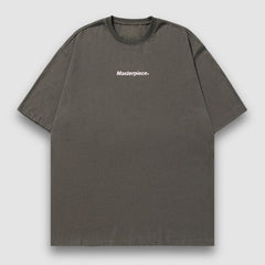 Camiseta lisa con estampado simple