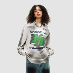 Camiseta estilo carreras impresa con inyección de tinta