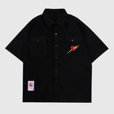 Camisetas de corazón de relámpago