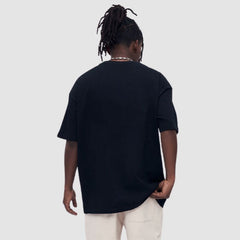 Camiseta con estampado de gato de tinta