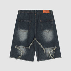 Shorts mit besticktem Stern-Patch