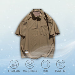 Polo cargo de seda de hielo