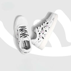 Verspielte Kuh-Sneaker