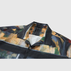 Camisas hawaianas con pintura al óleo