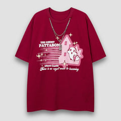 Lindas camisetas con estampado de fantasmas