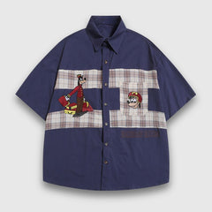 Cartoon-Patchwork-Shirts