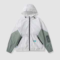 Atmungsaktive, sonnenfeste QD-Jacke aus Eisseide