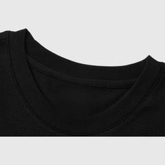 Camiseta con estampado de gato de tinta