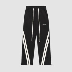 Pantalones con diseño de rayas de hip hop