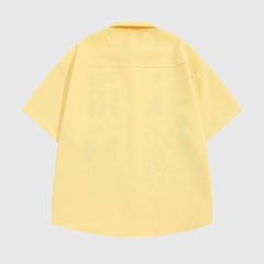 Sommerhemd mit Blumenstickerei