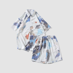 Conjunto de impresiones de grafitis hawaianos