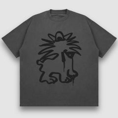 Camiseta de monstruo de grafiti
