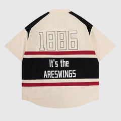 Camisa de motociclista bordada