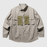 Hemden mit Taschenkontrast