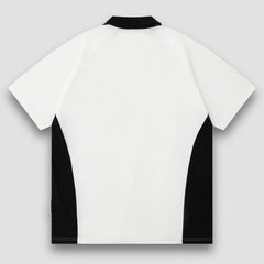 Racing-T-Shirt in Kontrastfarbe