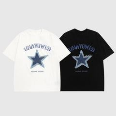 Denim Star Patch Tee