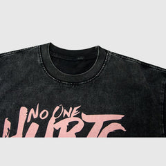 Camiseta con estampado de chica de anime