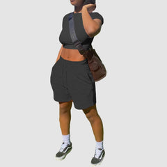 Conjunto deportivo de color liso