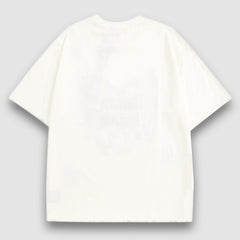 Embroidery Butterfly Denim Patch Tee