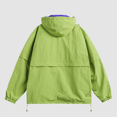 Kapuzenjacke mit Doppelreißverschluss