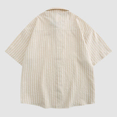 Hemd mit Blumenstreifen