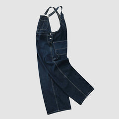 Peto vintage con bolsillos desgastados