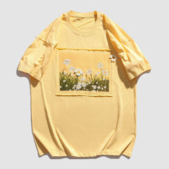 Daisy Painting Patch Tee
