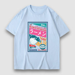 Geschirr Poster Cartoon Print T-Shirt