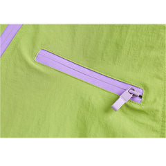 Kapuzenjacke mit Doppelreißverschluss