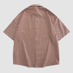 Hemd mit Blumenstreifen