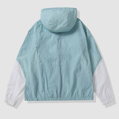 Atmungsaktive, sonnenfeste QD-Jacke aus Eisseide