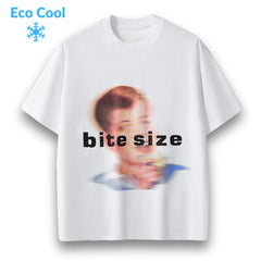Camiseta de niño afelpada de seda helada