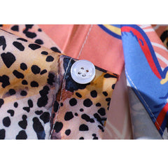 Hemd mit Flora- und Fauna-Print